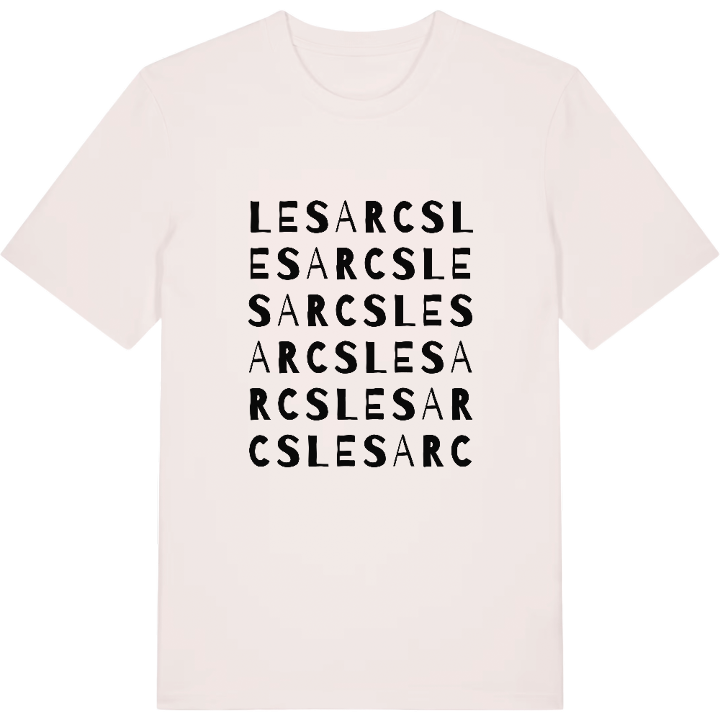 Les Arcs ordlek t-shirt – t-shirt från PinShirt