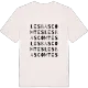 Les Bas Comtes ordlek t-shirt
