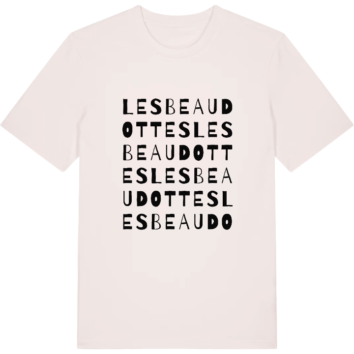Les Beaudottes ordlek t-shirt – t-shirt från PinShirt