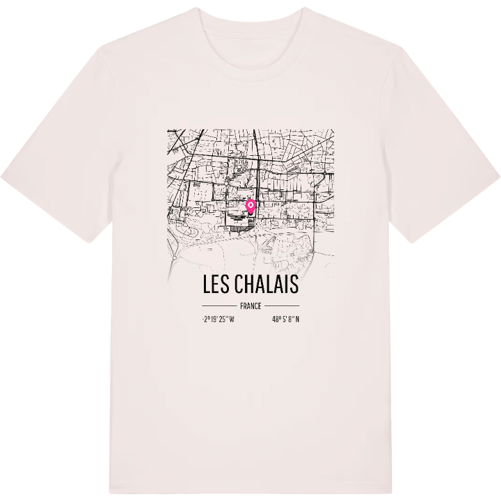 Les Chalais karta t-shirt – t-shirt från PinShirt
