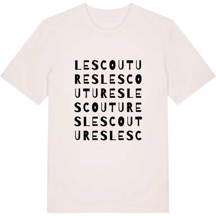 Les Coutures ordlek t-shirt – t-shirt från PinShirt