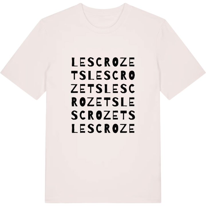Les Crozets ordlek t-shirt – t-shirt från PinShirt