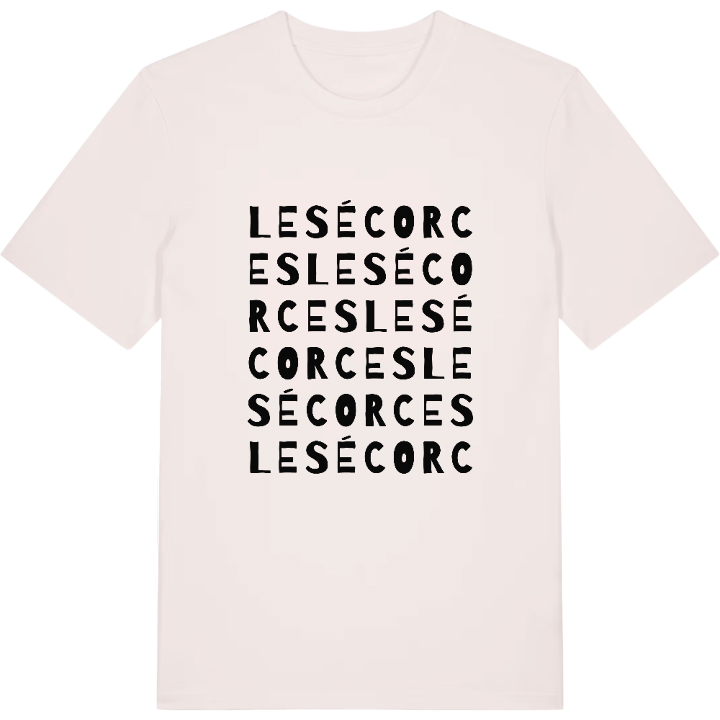 Les Écorces ordlek t-shirt – t-shirt från PinShirt