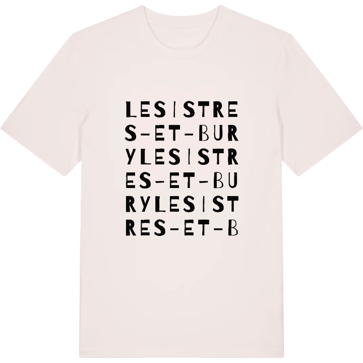 Les Istres-et-Bury ordlek t-shirt – t-shirt från PinShirt