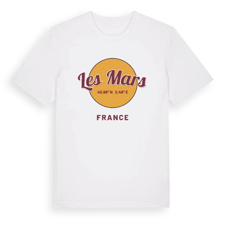 Les Mars cirkel t-shirt – t-shirt från PinShirt