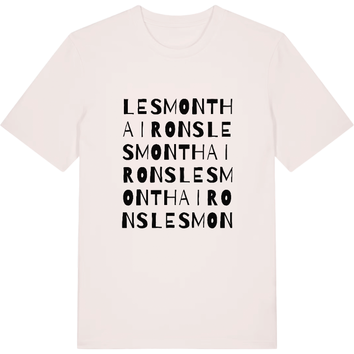 Les Monthairons ordlek t-shirt – t-shirt från PinShirt