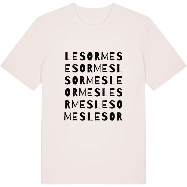 Les Ormes ordlek t-shirt – t-shirt från PinShirt