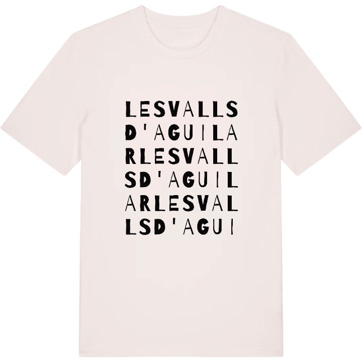 les Valls d'Aguilar ordlek t-shirt – t-shirt från PinShirt