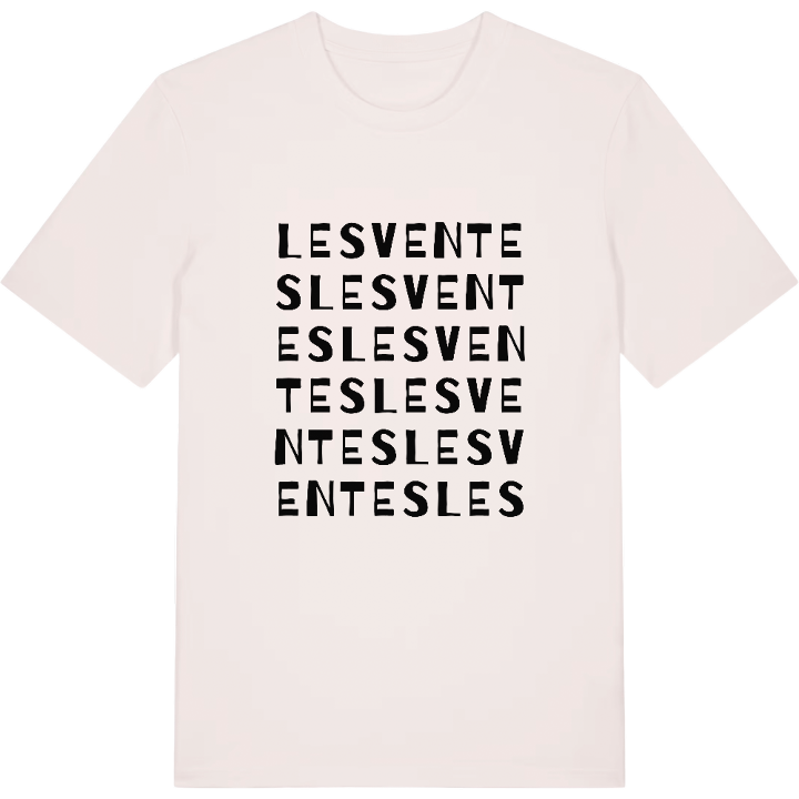 Les Ventes ordlek t-shirt – t-shirt från PinShirt