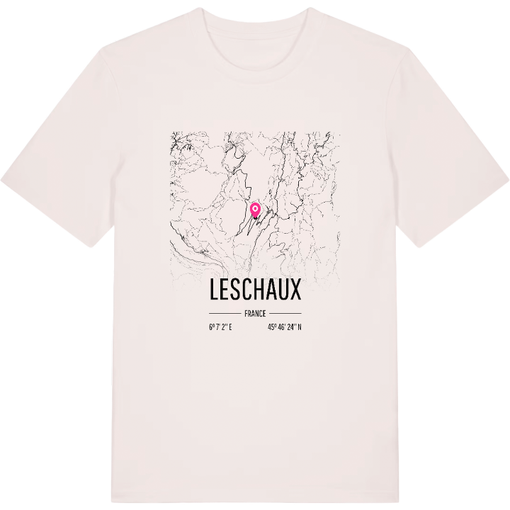 Leschaux karta t-shirt – t-shirt från PinShirt