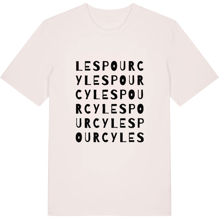 Lespourcy ordlek t-shirt – t-shirt från PinShirt