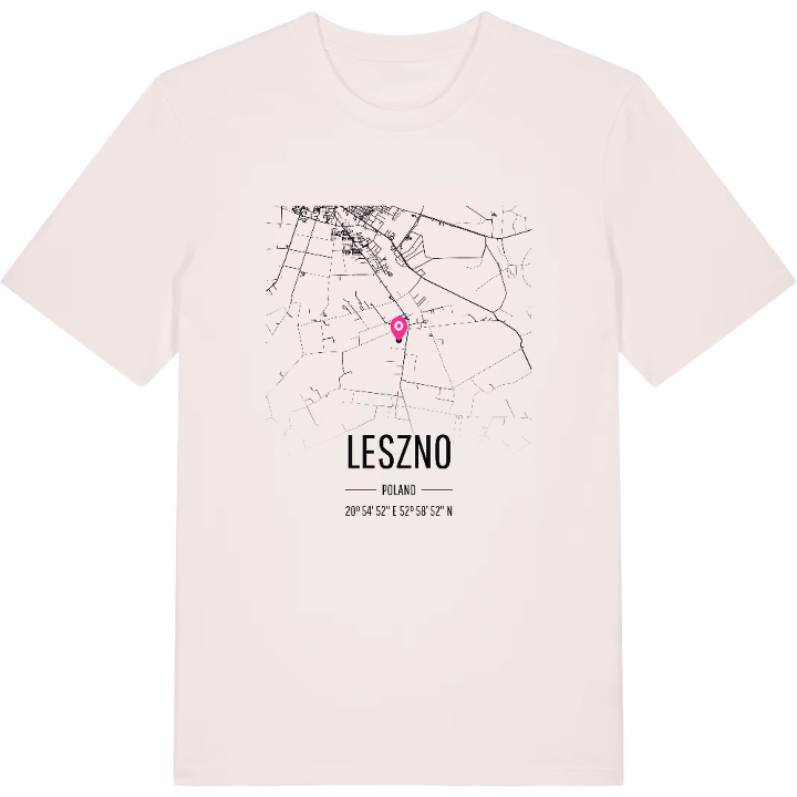 Leszno karta t-shirt – t-shirt från PinShirt