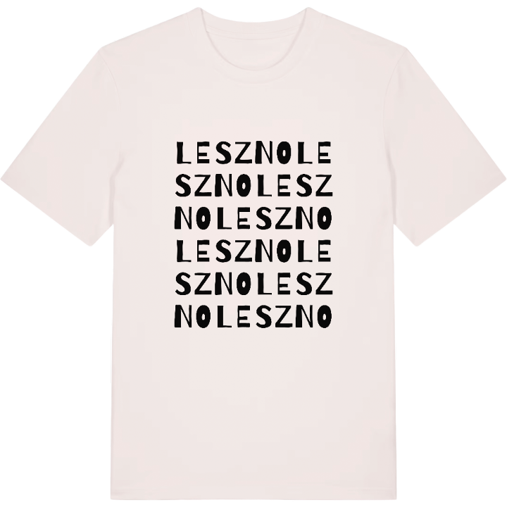Leszno ordlek t-shirt – t-shirt från PinShirt