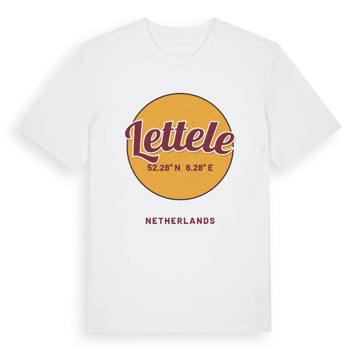 Lettele cirkel t-shirt – t-shirt från PinShirt