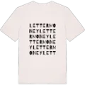 Lettermoney ordlek t-shirt