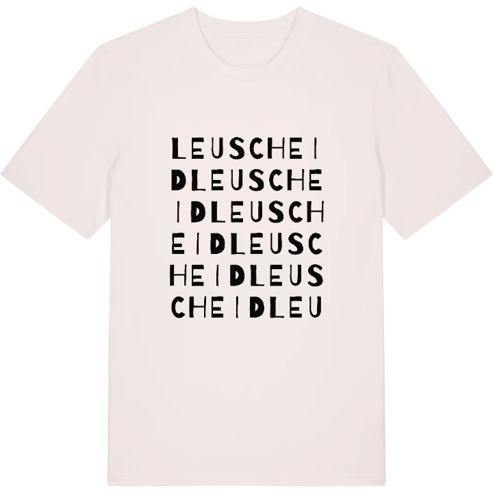 Leuscheid ordlek t-shirt – t-shirt från PinShirt