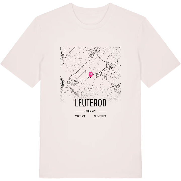 Leuterod karta t-shirt – t-shirt från PinShirt