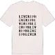 Leverbyn ordlek t-shirt