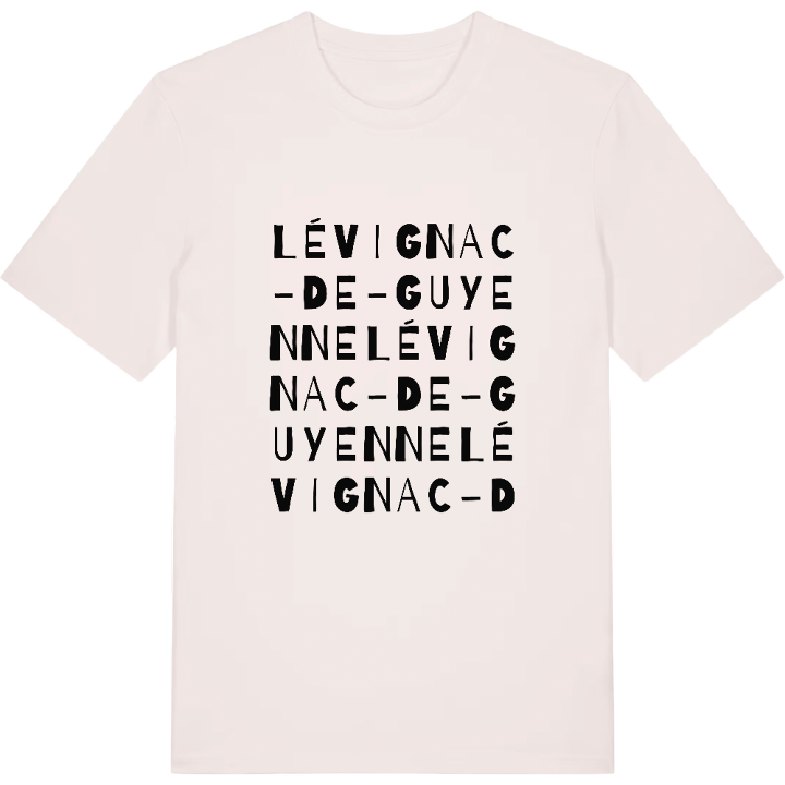 Lévignac-de-Guyenne ordlek t-shirt – t-shirt från PinShirt
