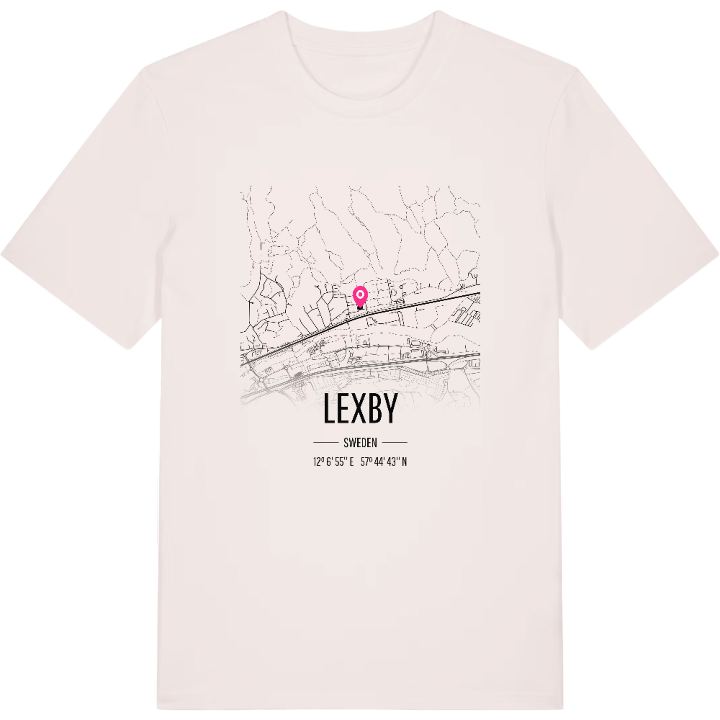Lexby karta t-shirt – t-shirt från PinShirt