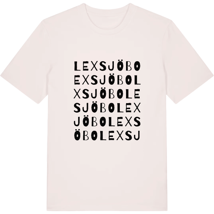 Lexsjöbo ordlek t-shirt – t-shirt från PinShirt