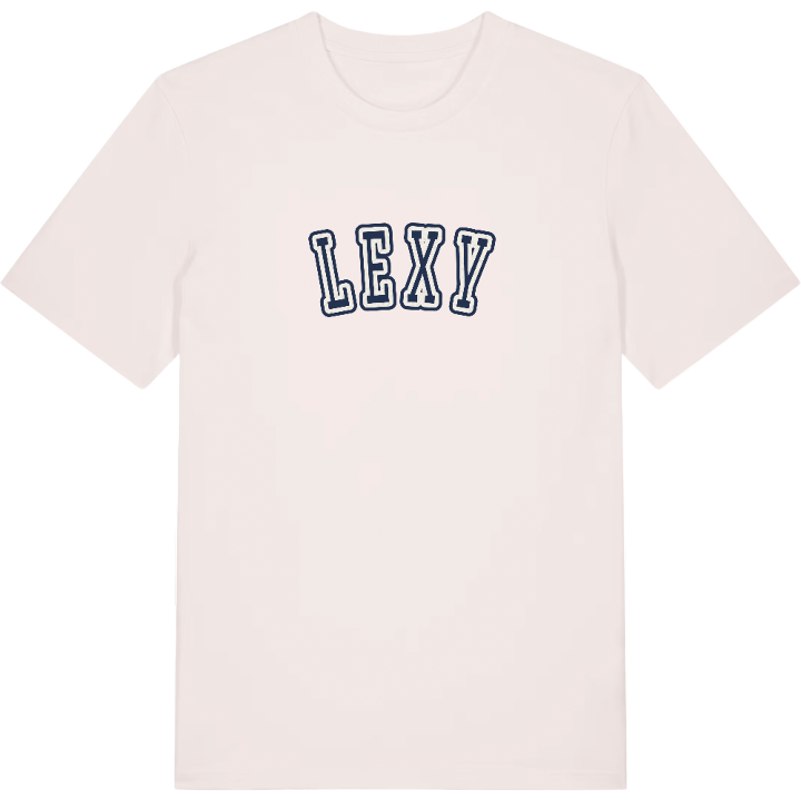 Lexy college t-shirt – t-shirt från PinShirt