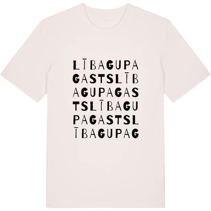 Lībagu pagasts ordlek t-shirt – t-shirt från PinShirt