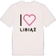 Jag älskar Libiąż t-shirt stort tryck