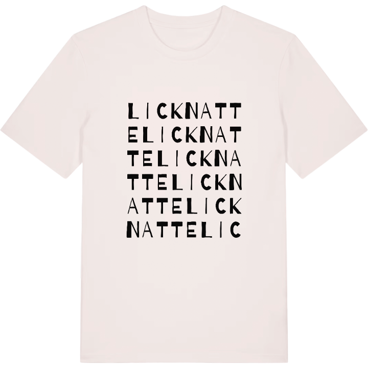 Licknatte ordlek t-shirt – t-shirt från PinShirt