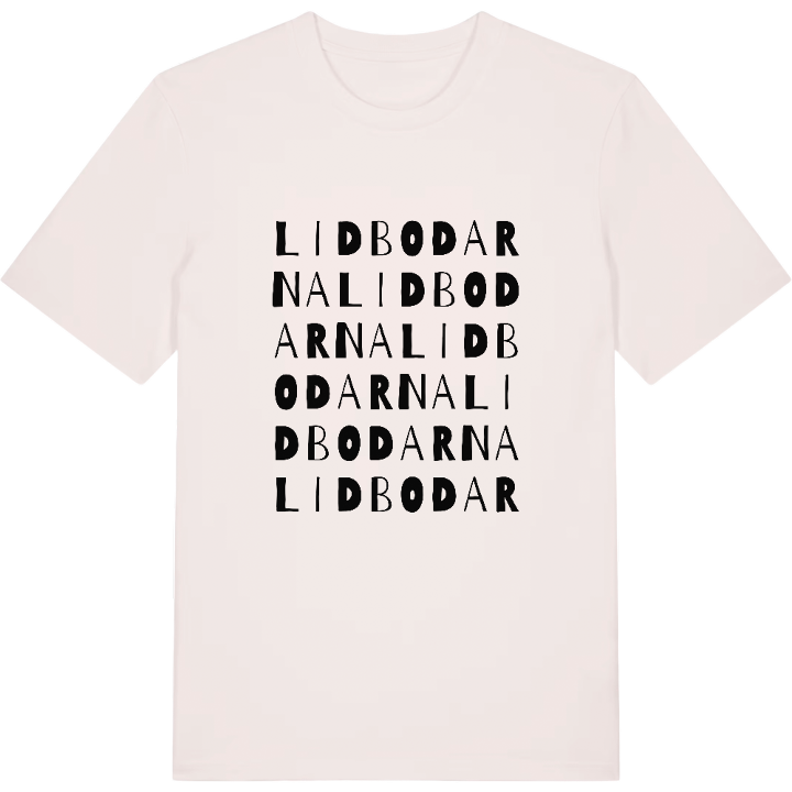 Lidbodarna ordlek t-shirt – t-shirt från PinShirt
