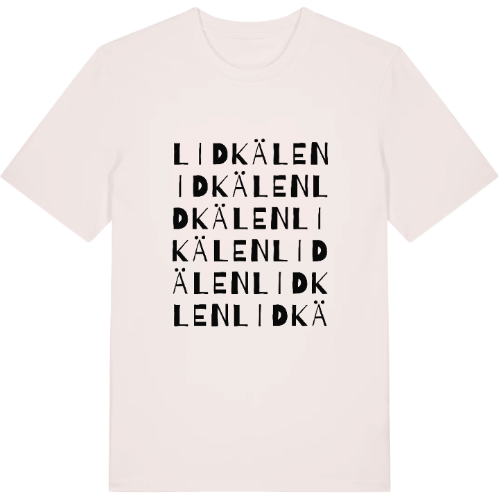 Lidkälen ordlek t-shirt – t-shirt från PinShirt