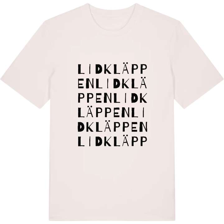 Lidkläppen ordlek t-shirt – t-shirt från PinShirt