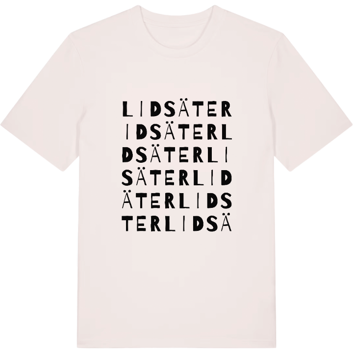 Lidsäter ordlek t-shirt – t-shirt från PinShirt