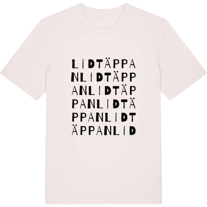 Lidtäppan ordlek t-shirt – t-shirt från PinShirt