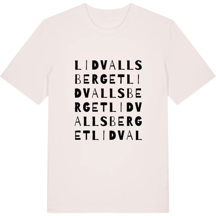 Lidvallsberget ordlek t-shirt – t-shirt från PinShirt