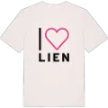 Jag älskar Lien t-shirt stort tryck
