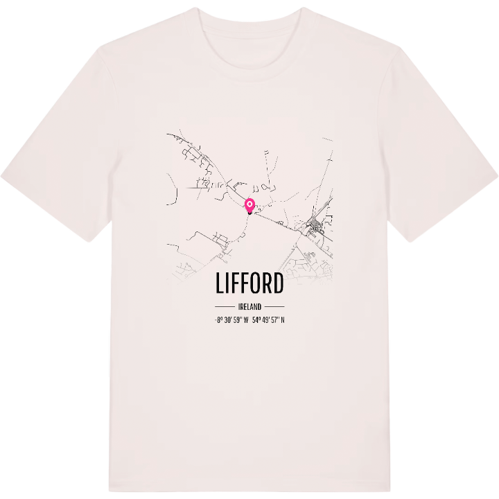 Lifford karta t-shirt – t-shirt från PinShirt