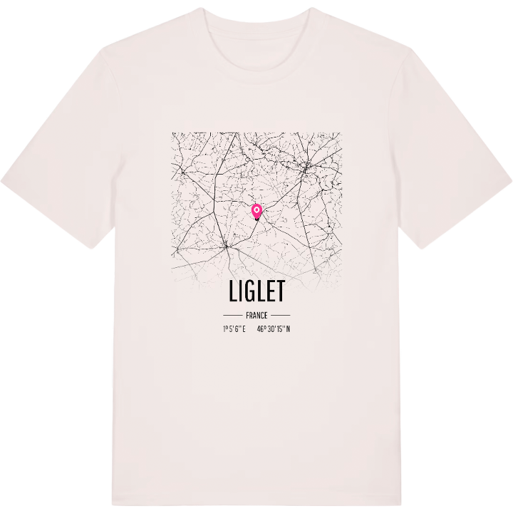 Liglet karta t-shirt – t-shirt från PinShirt