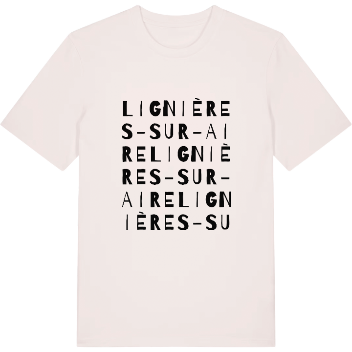 Lignières-sur-Aire ordlek t-shirt – t-shirt från PinShirt