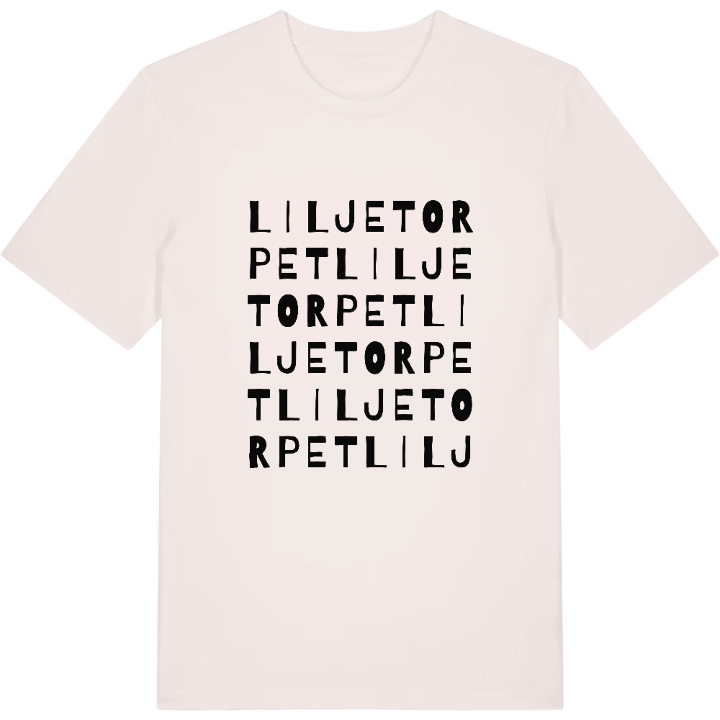 Liljetorpet ordlek t-shirt – t-shirt från PinShirt