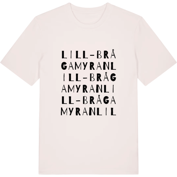 Lill-Brågamyran ordlek t-shirt – t-shirt från PinShirt