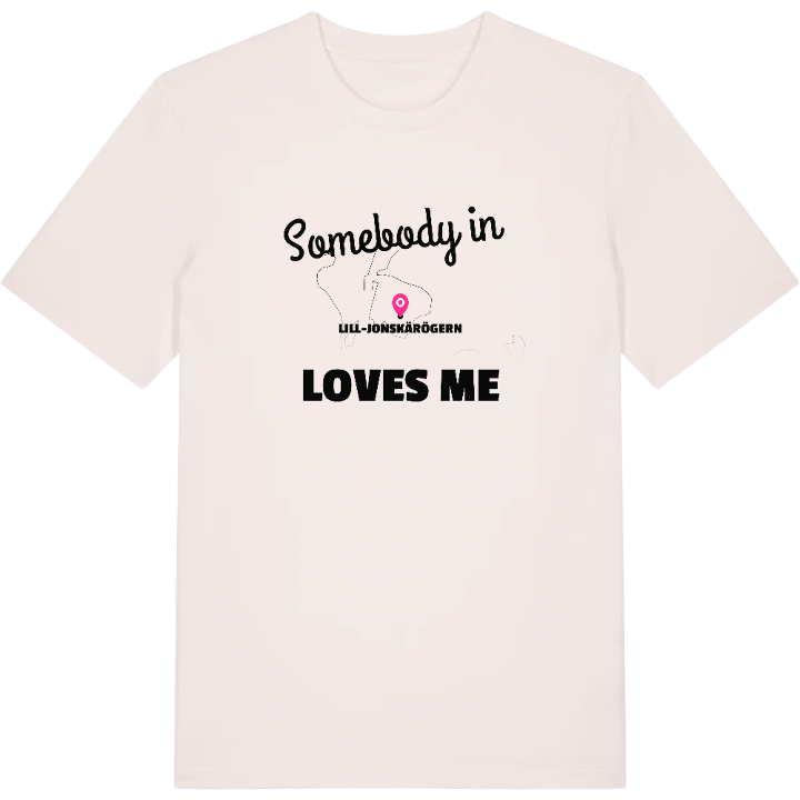 Någon i Lill-Jonskärögern älskar mig t-shirt – t-shirt från PinShirt