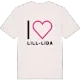 Jag älskar Lill-Lida t-shirt stort tryck