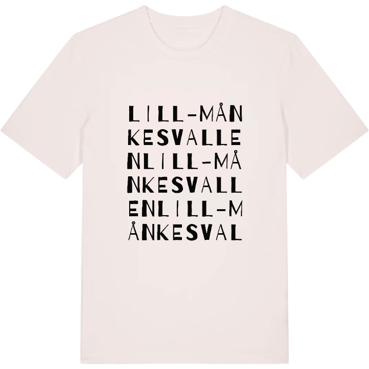 Lill-Månkesvallen ordlek t-shirt – t-shirt från PinShirt