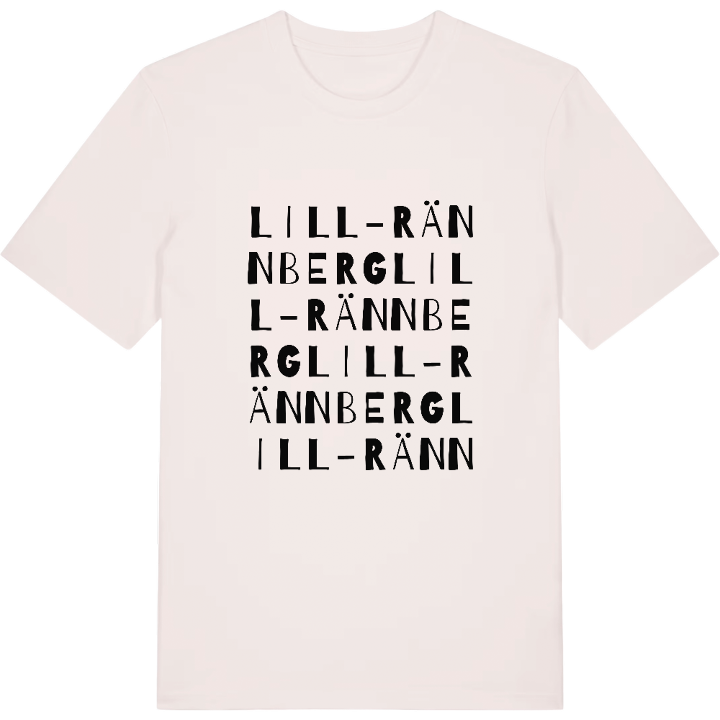 Lill-Rännberg ordlek t-shirt – t-shirt från PinShirt