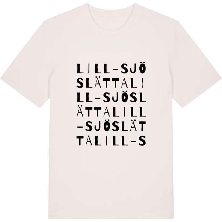 Lill-Sjöslätta ordlek t-shirt – t-shirt från PinShirt