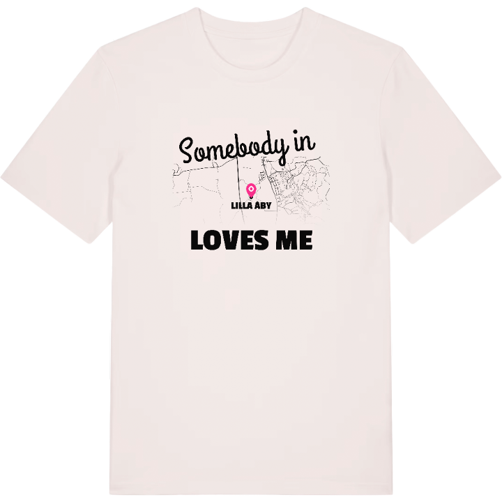 Någon i Lilla Åby älskar mig t-shirt – t-shirt från PinShirt
