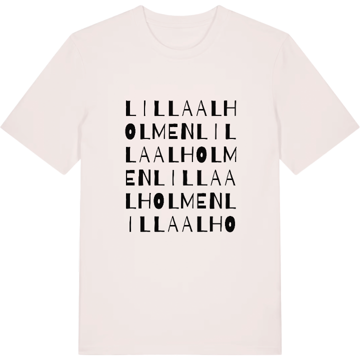 Lilla Alholmen ordlek t-shirt – t-shirt från PinShirt