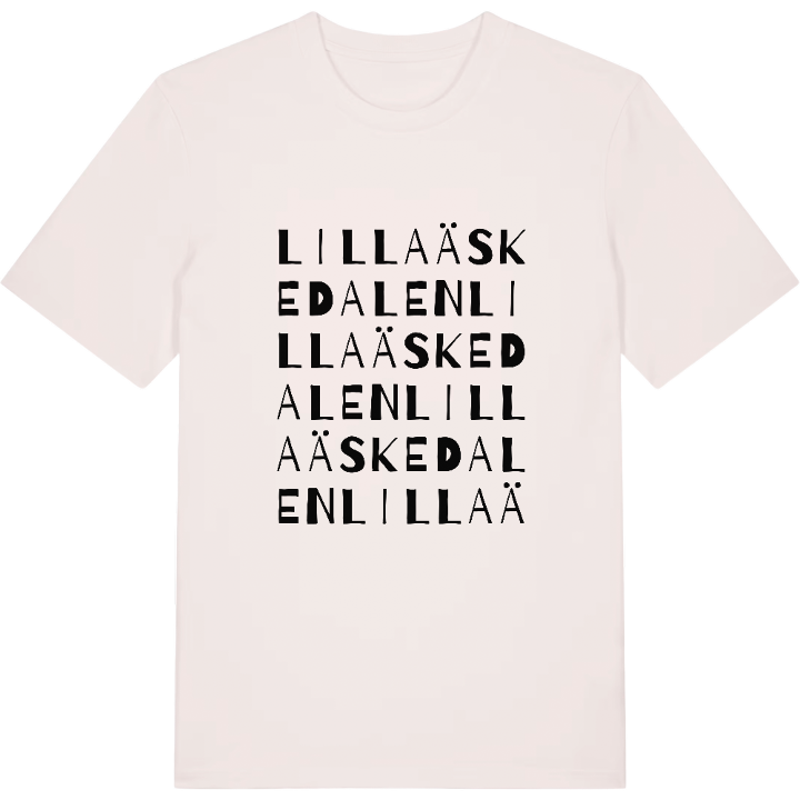 Lilla Äskedalen ordlek t-shirt – t-shirt från PinShirt