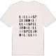 Lilla Aspelunda ordlek t-shirt